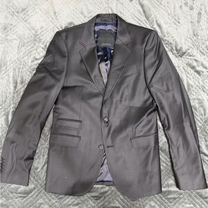 Men's Black Blazer by Zara Black Tag